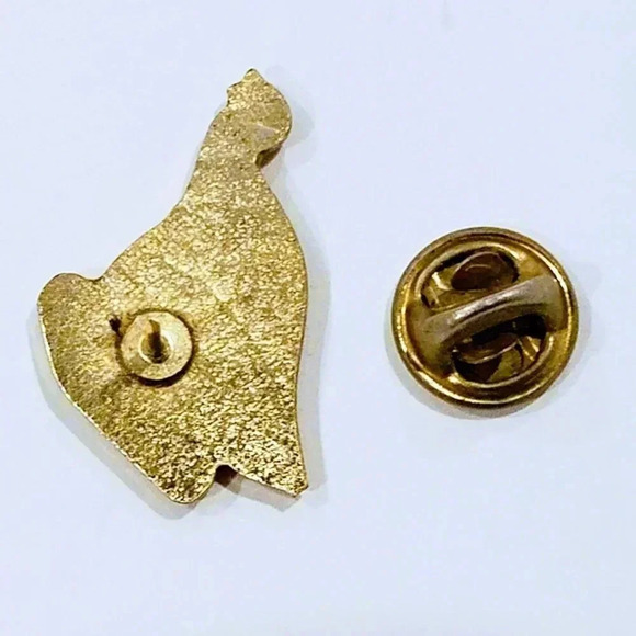 Ruffed Grouse Enamel Hat Lapel Pin Tie Tack - Picture 2 of 2